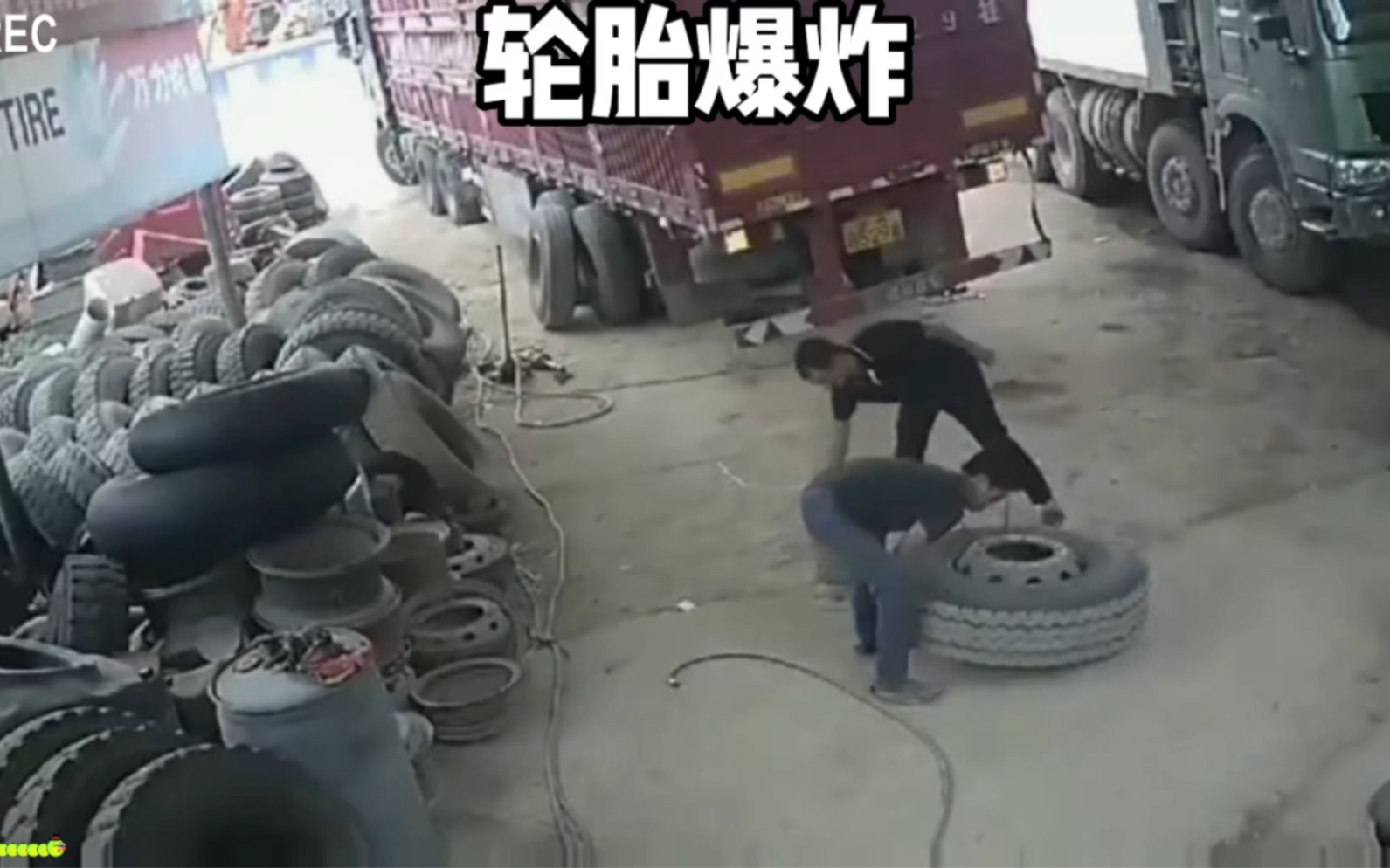 轮胎爆炸(轮胎爆炸的威力)